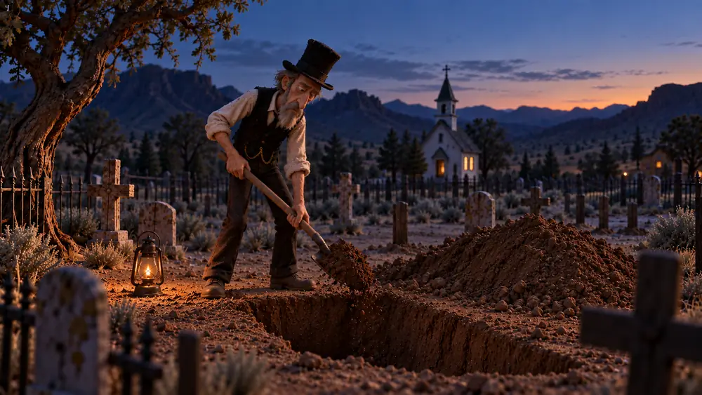 Whiskey Shivers — Graves music video artwork